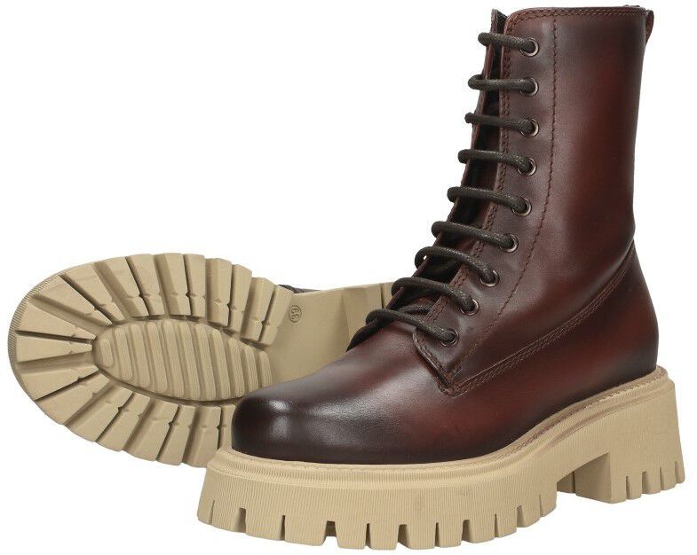 Tamaris Veterschoenen Hoog donkerbruin