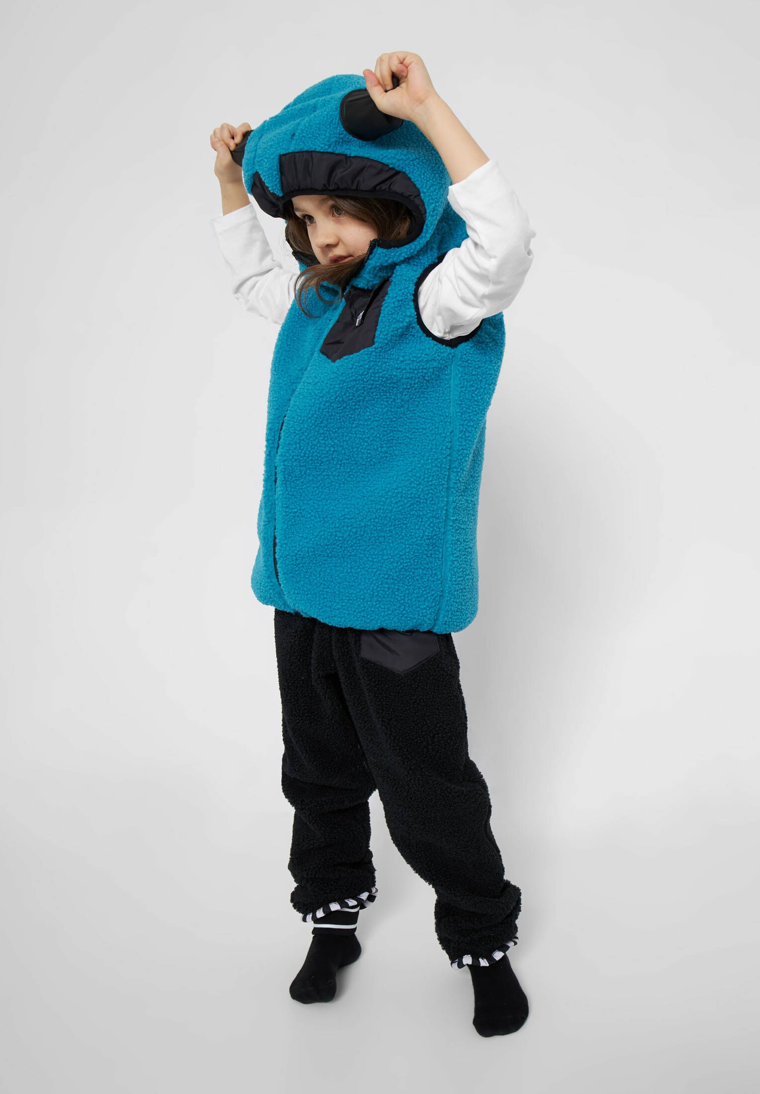 WeeDo| Kinder Fleeceweste B-MONDO Monster