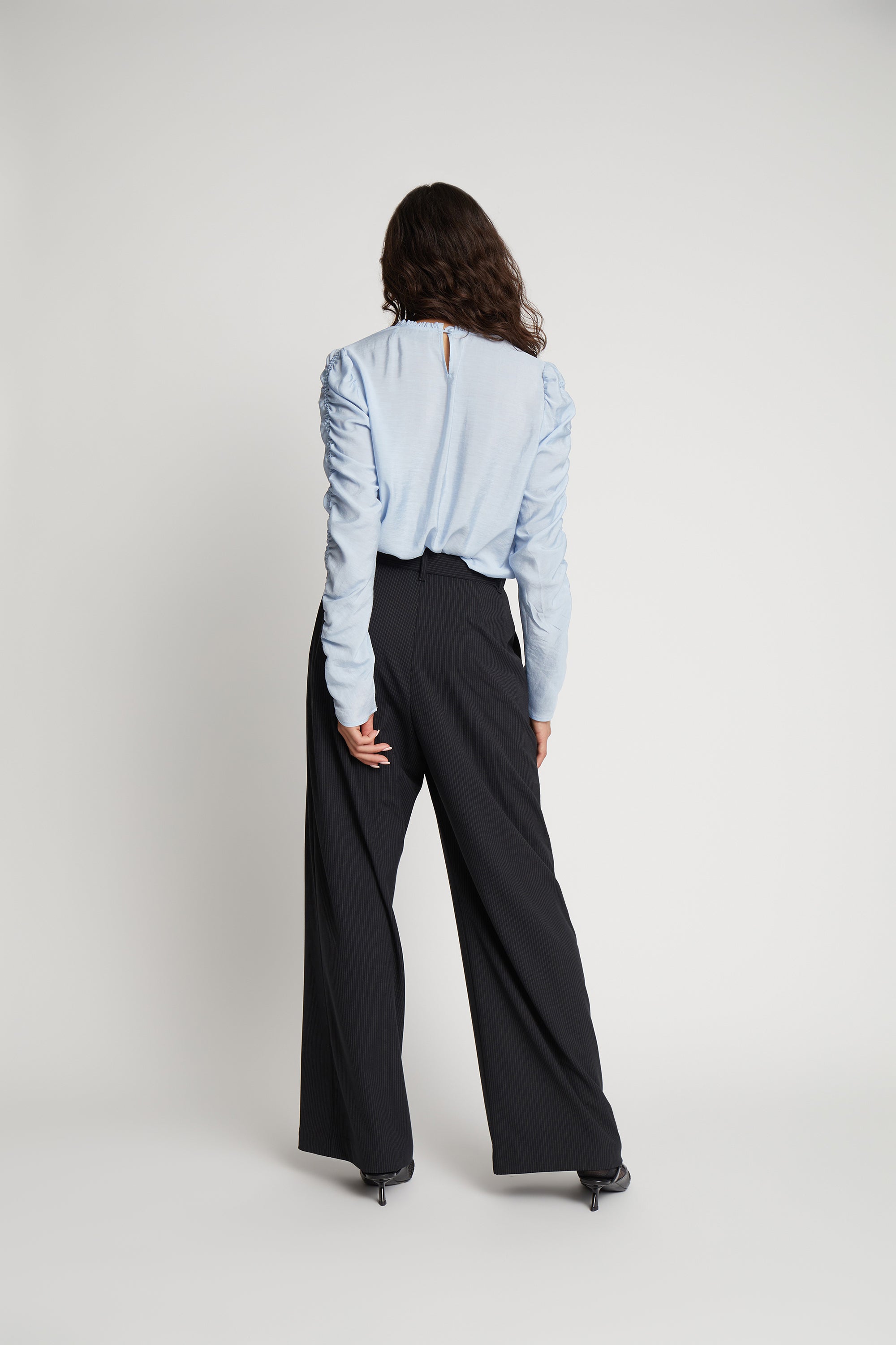 MUNTHE  Seima bluse - Light Blue