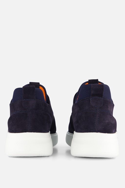 RF X Ziengs Soho Sneakers blauw Suede