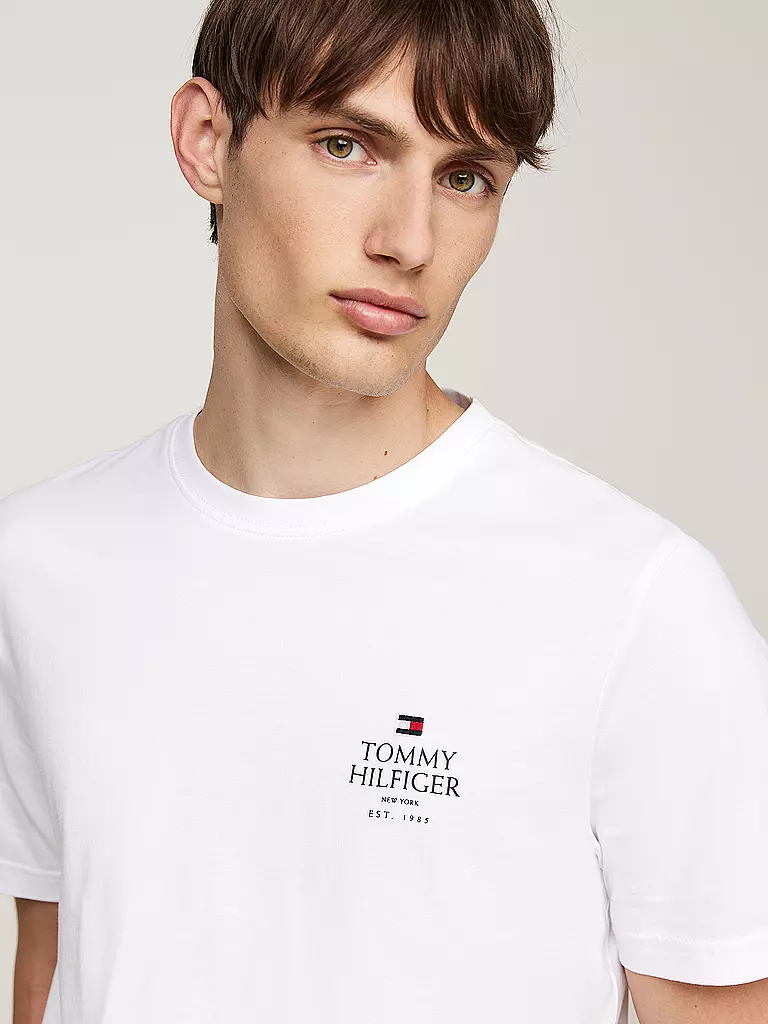 TOMMY HILFIGER T-Shirt weiss