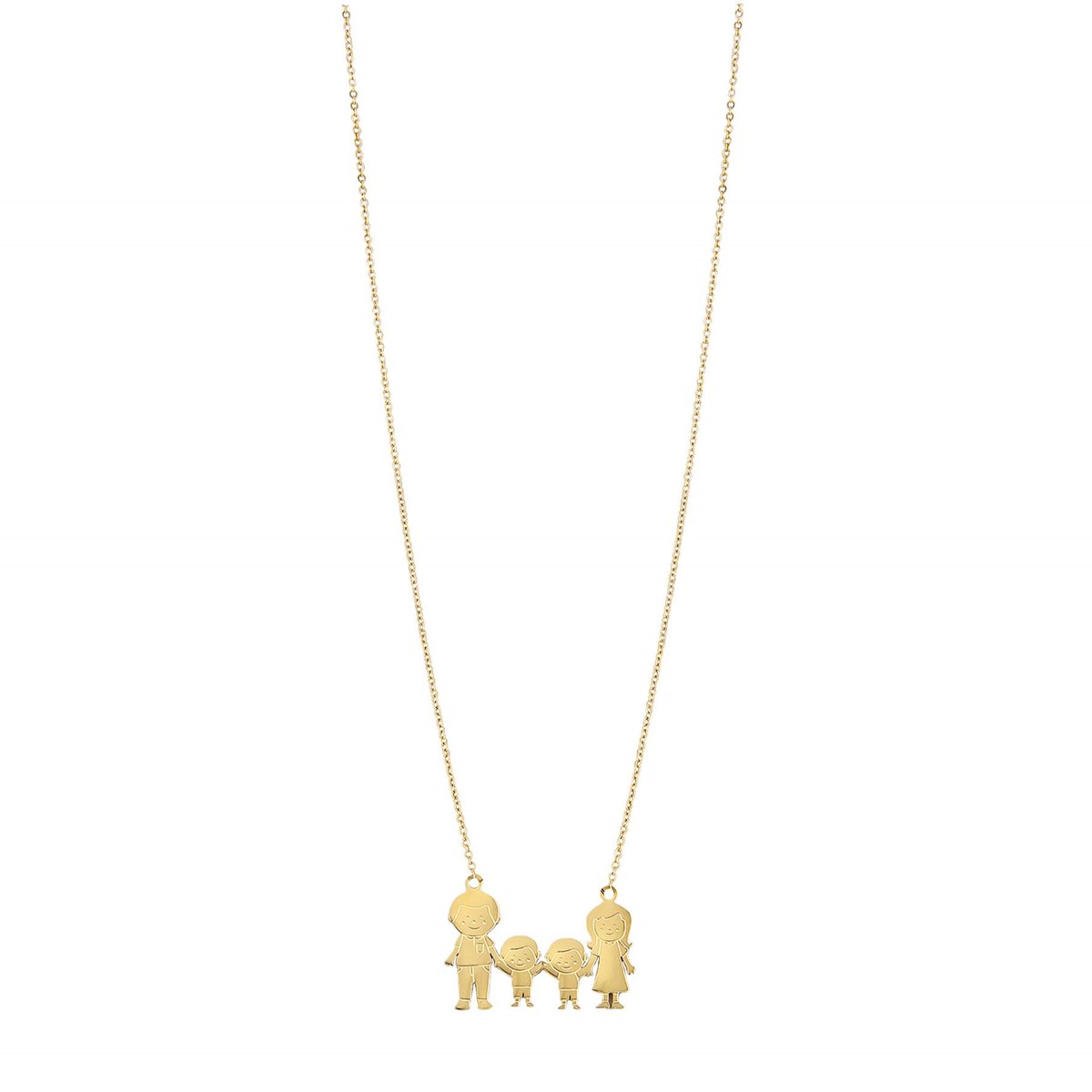 Collier Famili 4 doré or