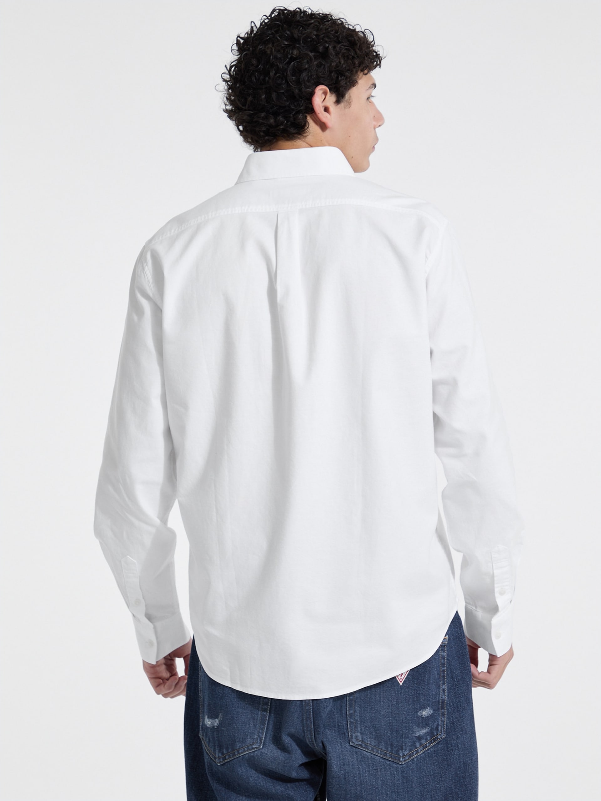 Camisa de manga comprida com bolso