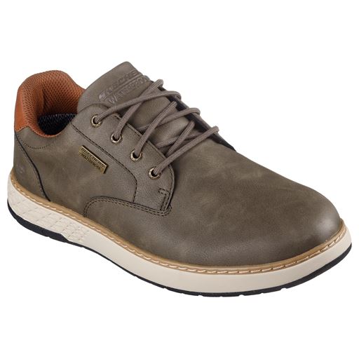 Skechers Garlan Sko, Olive, 44
