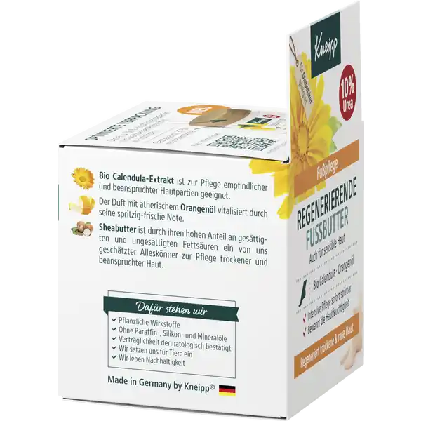 Fußpflege regenerierende Fussbutter