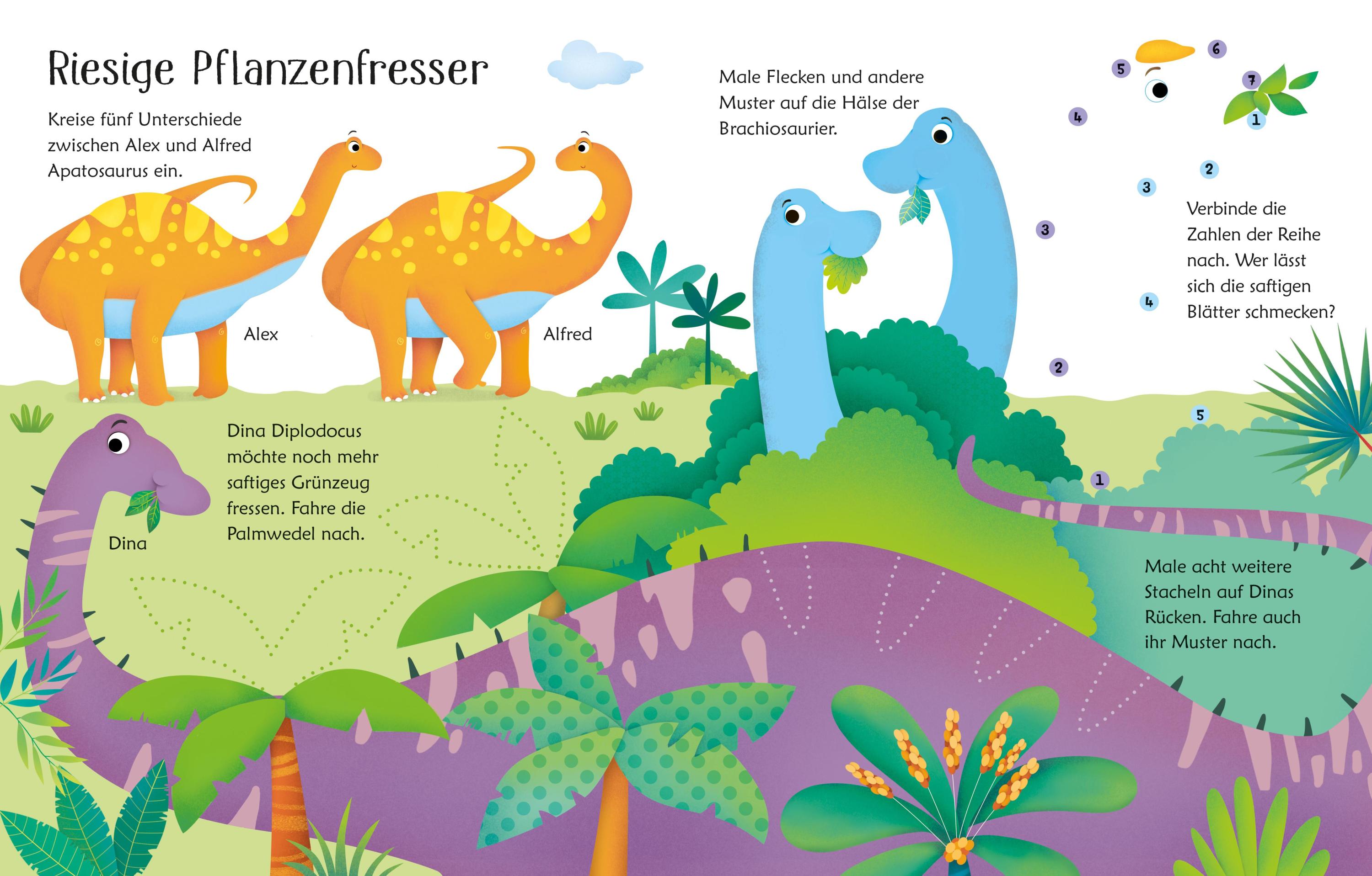 Mein Wisch-und-weg-Buch: Dinosaurier