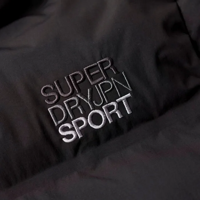 Superdry Hooded Longline Padded Winterjas Heren