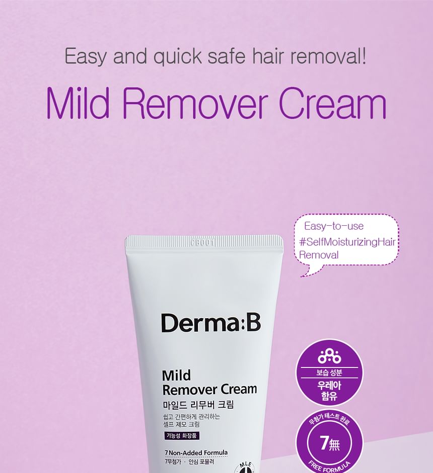 Derma: B - Milde Verwijderingscrème