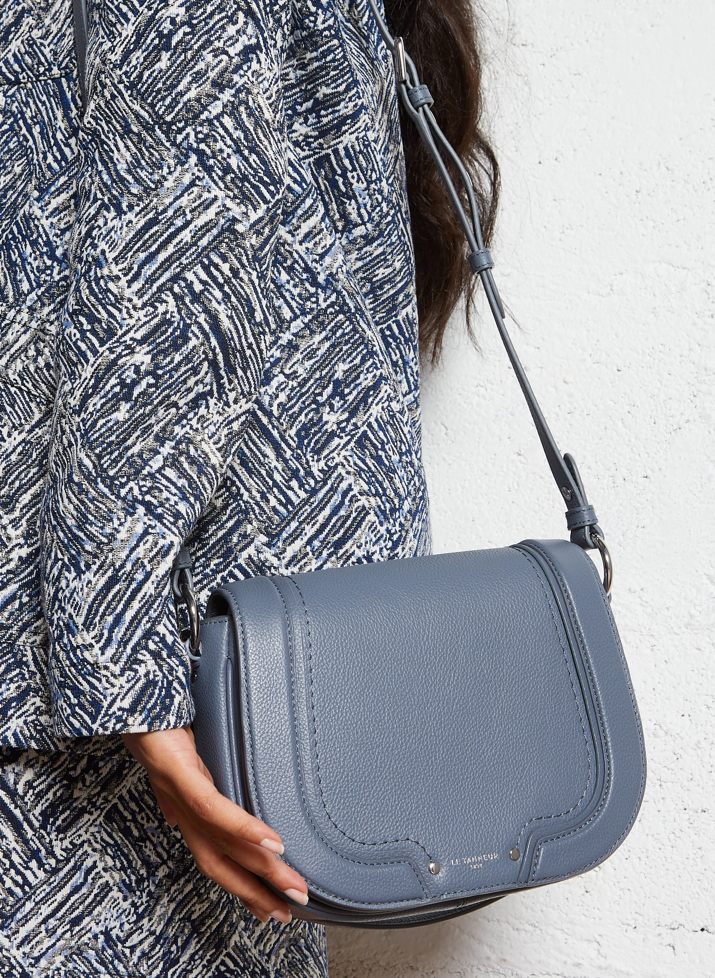 ELLA - Sac bandoulière en cuir | Bleu
