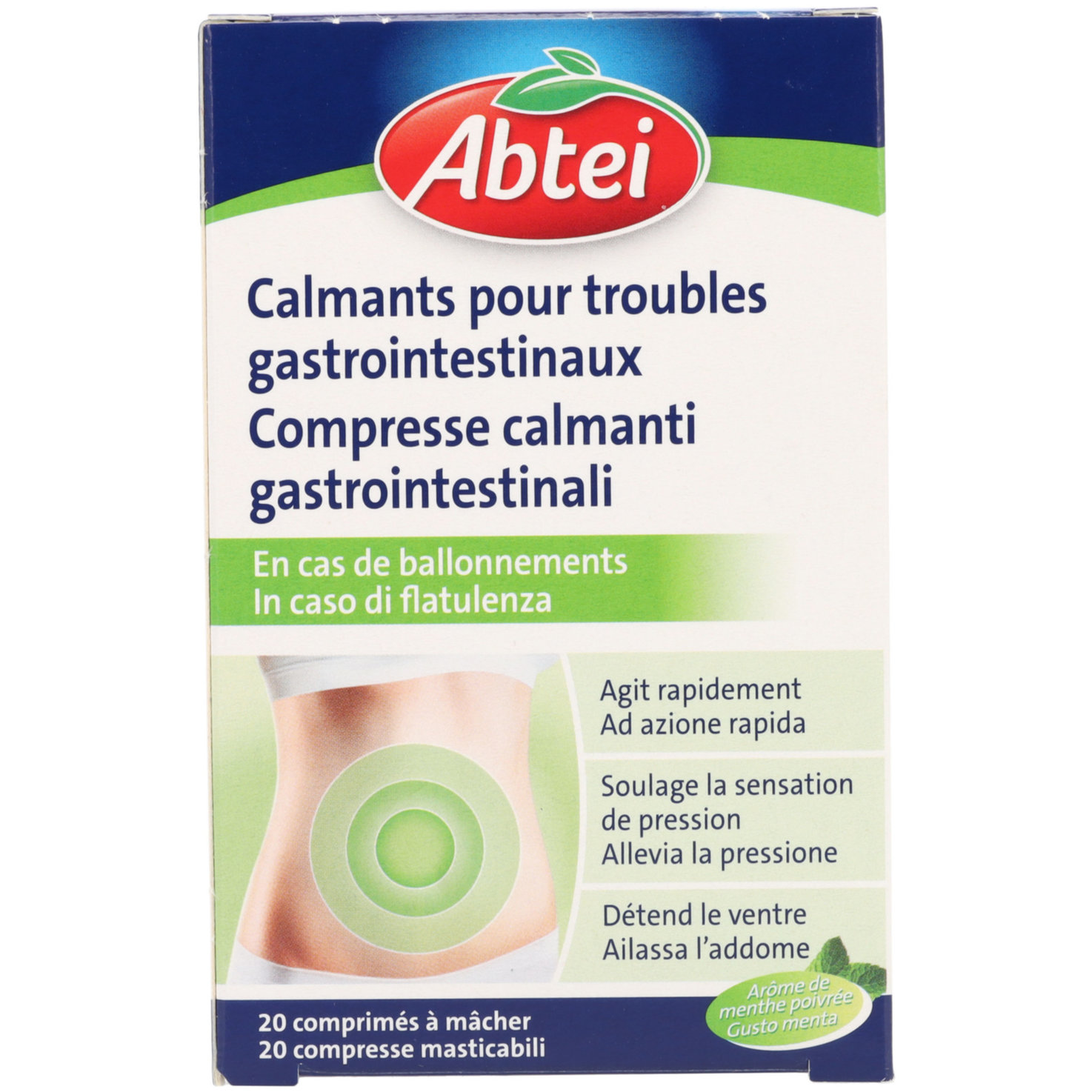Abtei Magen-Darm Entspannung 20 Kautabeltten