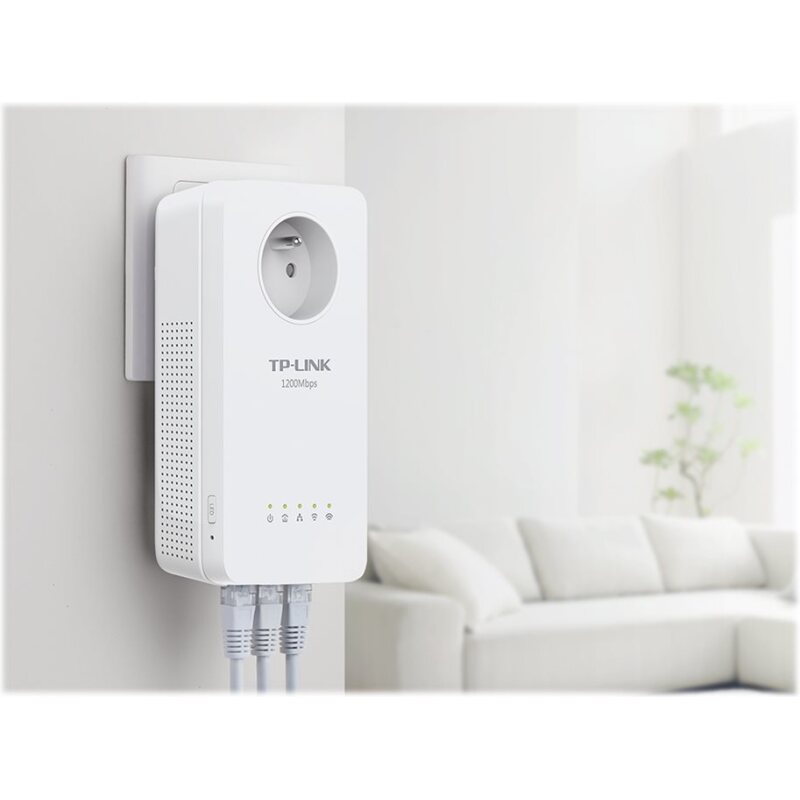 TP-Link TL-WPA8635P KIT 1200 Mbit/s Ethernet/LAN Wifi Blanc 2 pièce(s)