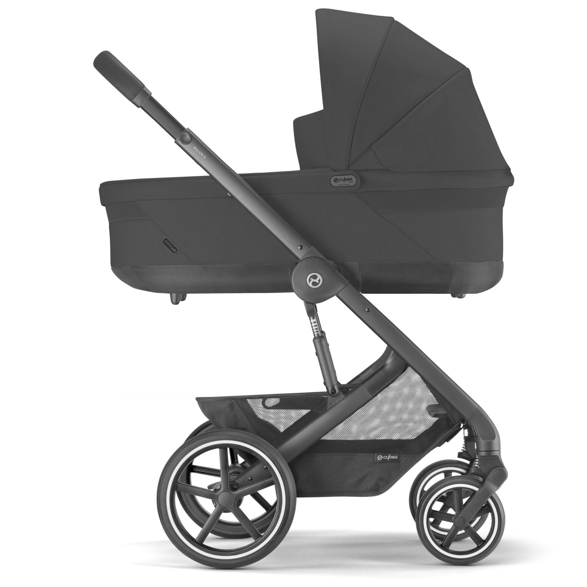 Cybex Balios S Lux reiswieg Moon Black