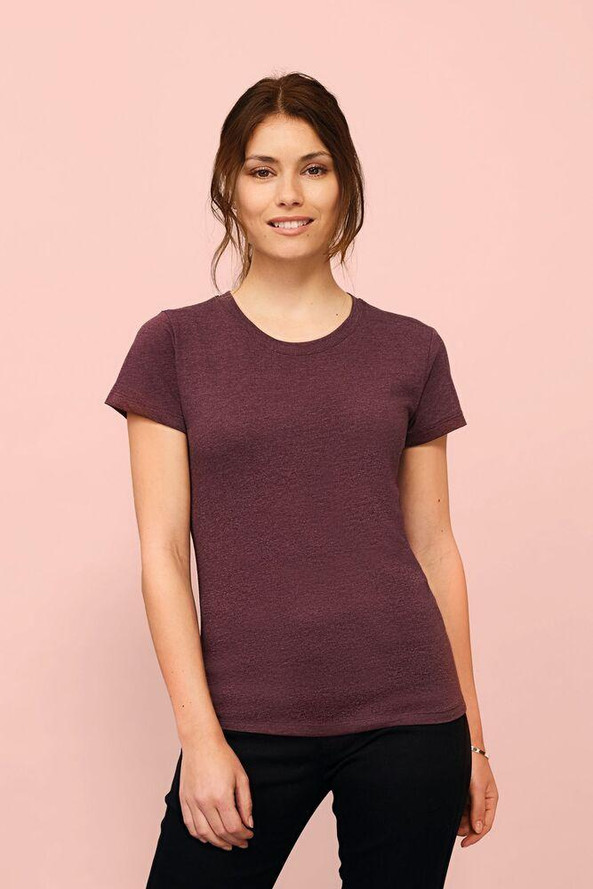 SOL'S 02758 - Regent Fit Women Tee Shirt Femme Col Rond Ajusté