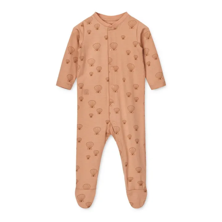 Liewood Pyjama avec pieds Coton Bio Boye | Rose