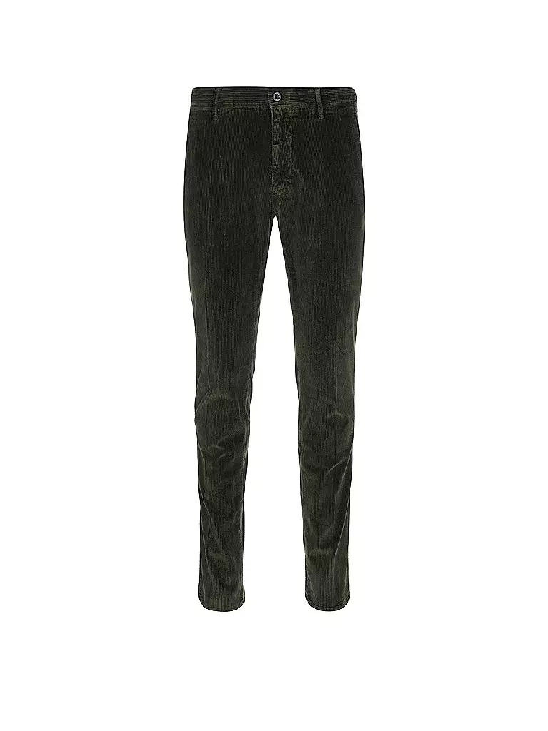 INCOTEX Cordhose dunkelgrün