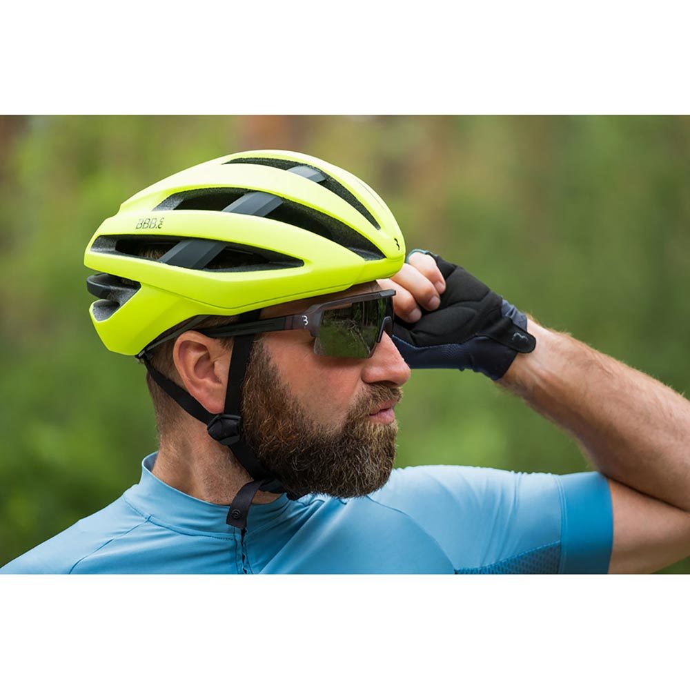 BBB Cycling Maestro MIPS BHE-10 Race Fietshelm Mat Neon Geel