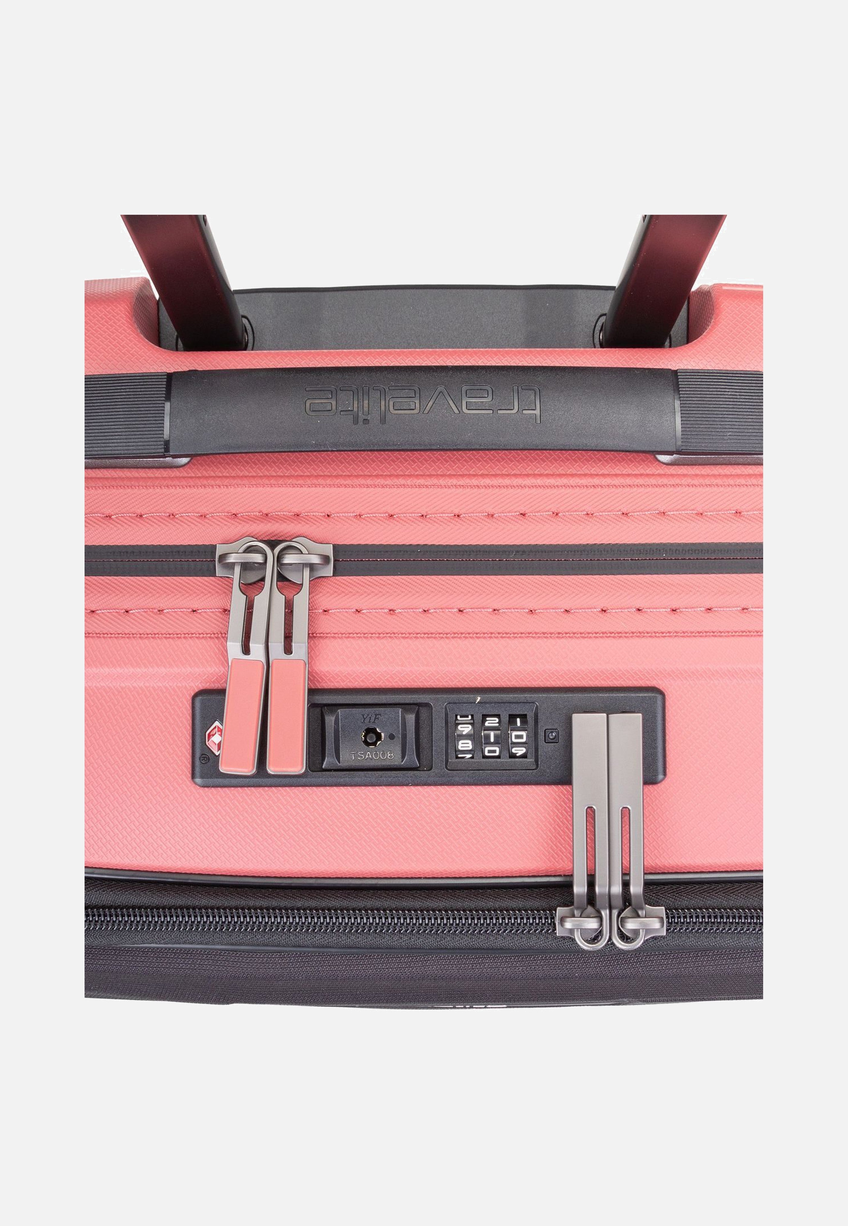 Mooby 4w Trolley S Front Pocket Rot - Koffer