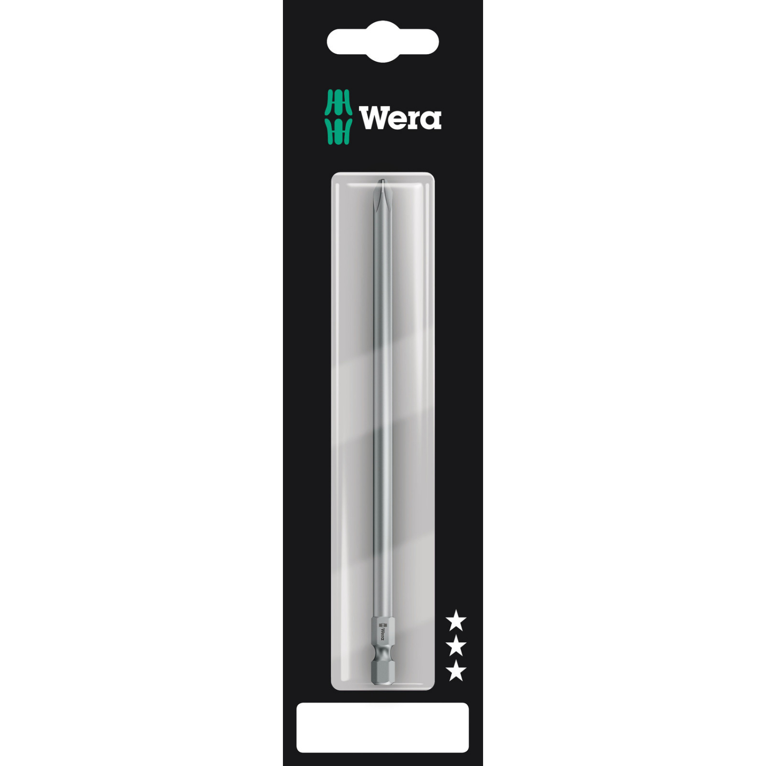 Wera 05136306001 1/4'' Z SB Phillips Bit - 2 x 152mm