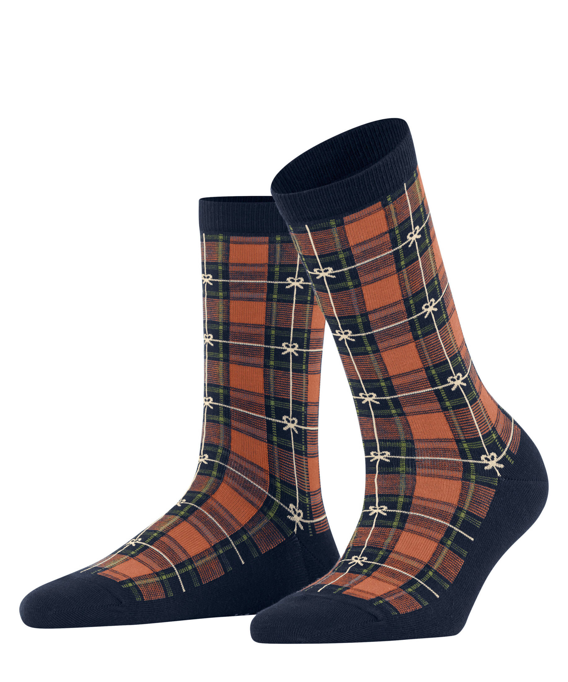 Burlington| Damen Socken X-Mas Tartan