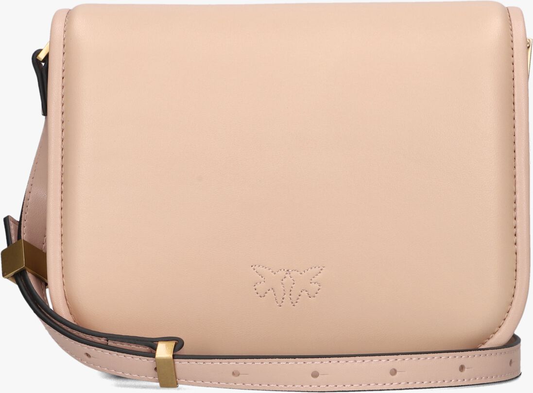 roze pinko schoudertas love box bag
