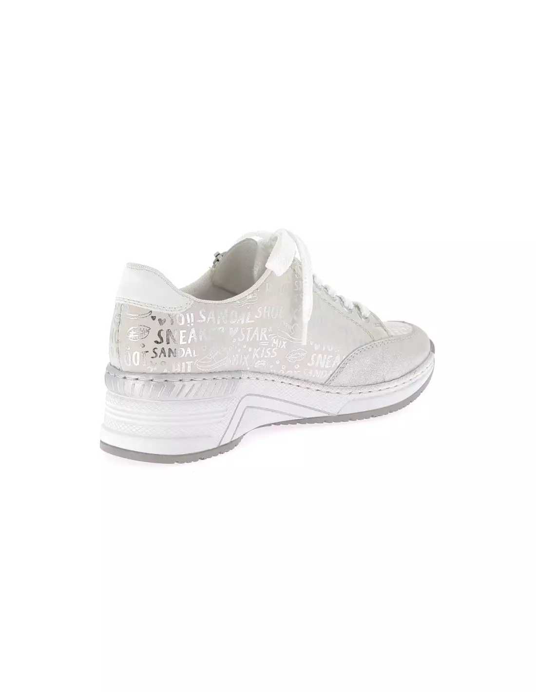 RIEKER N4316-90 - Baskets WeissBianco