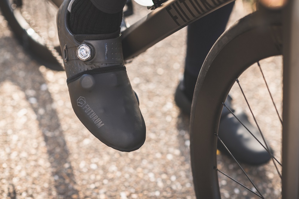 FUTURUM 4 SEASONS Toe Covers Thermo Overschoenen Zwart