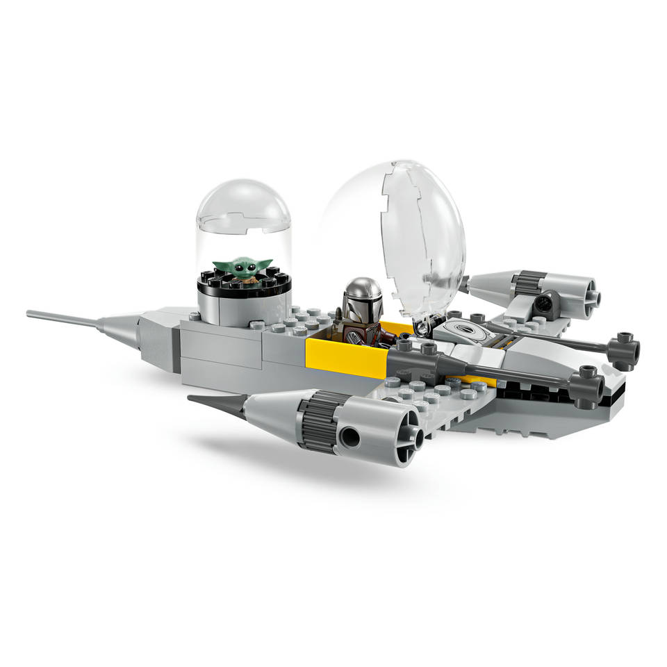 LEGO Star Wars Mando en Grogu's N-1 Starfighter 75410