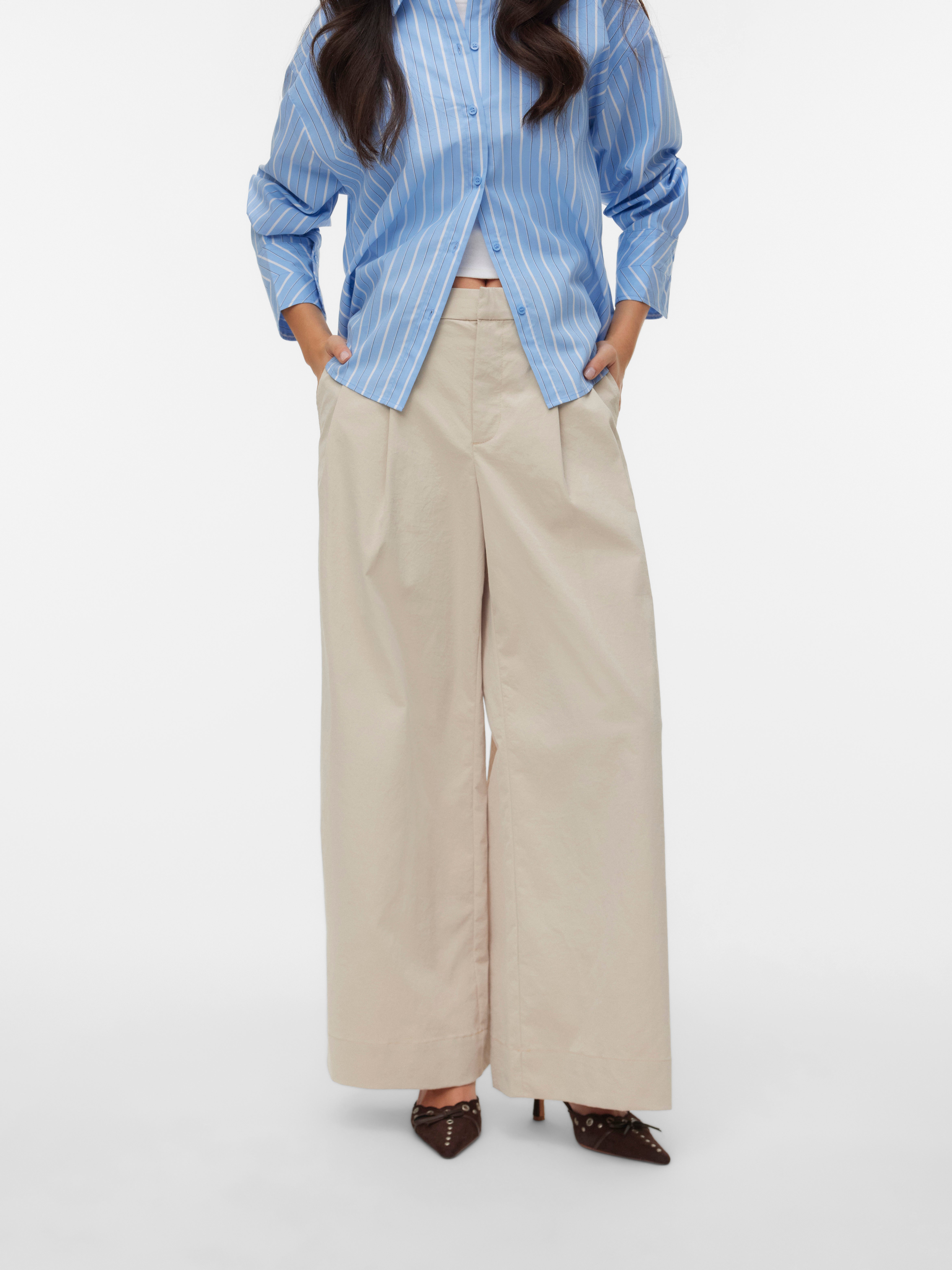 VMMENG Mid waist Broek