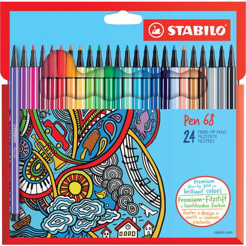 STABILO® Pen 68 Fasermaler Set