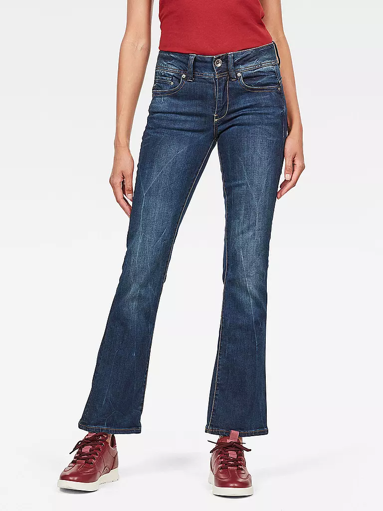 G-STAR RAW Jeans Bootcut Fit MIDGE dunkelblau