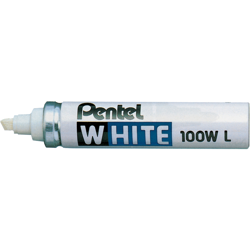 Pentel Lackmarker White X100WL, weiss