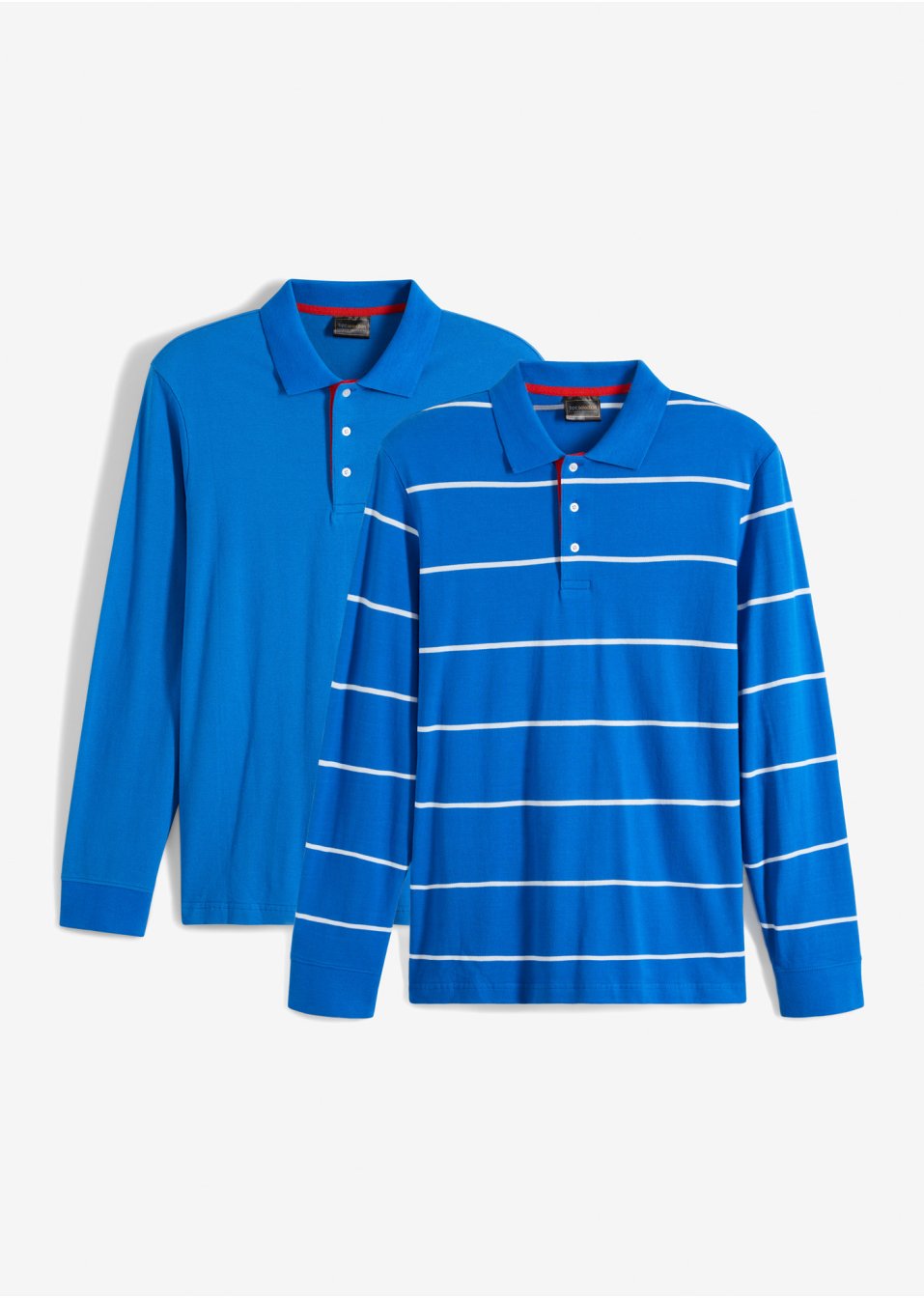 Lot de 2 polos manches longues