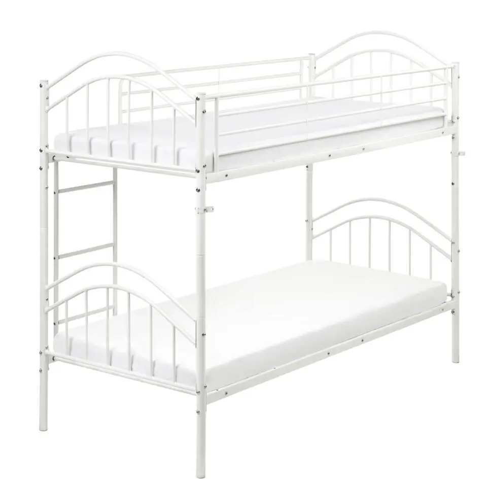 CHARTRES - Stapelbed - Wit - 90 x 200 cm - Metaal