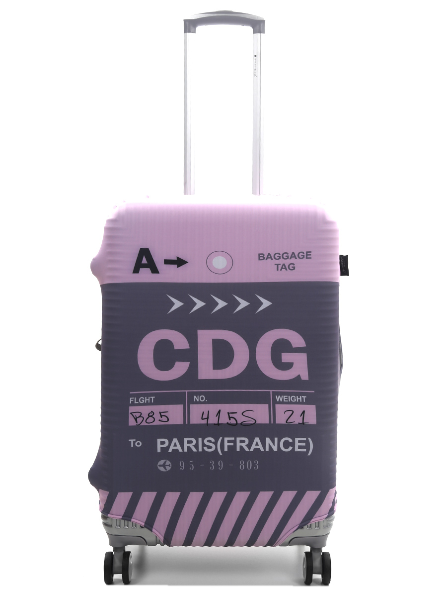 Housse de valise Airtex To Paris CDG - M