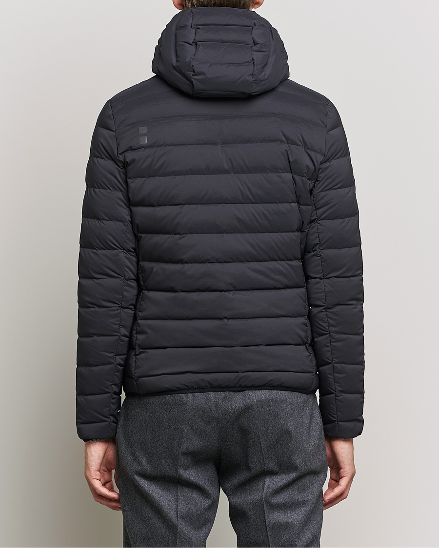 UBR Sonic Delta Hooded Jacket Black Storm