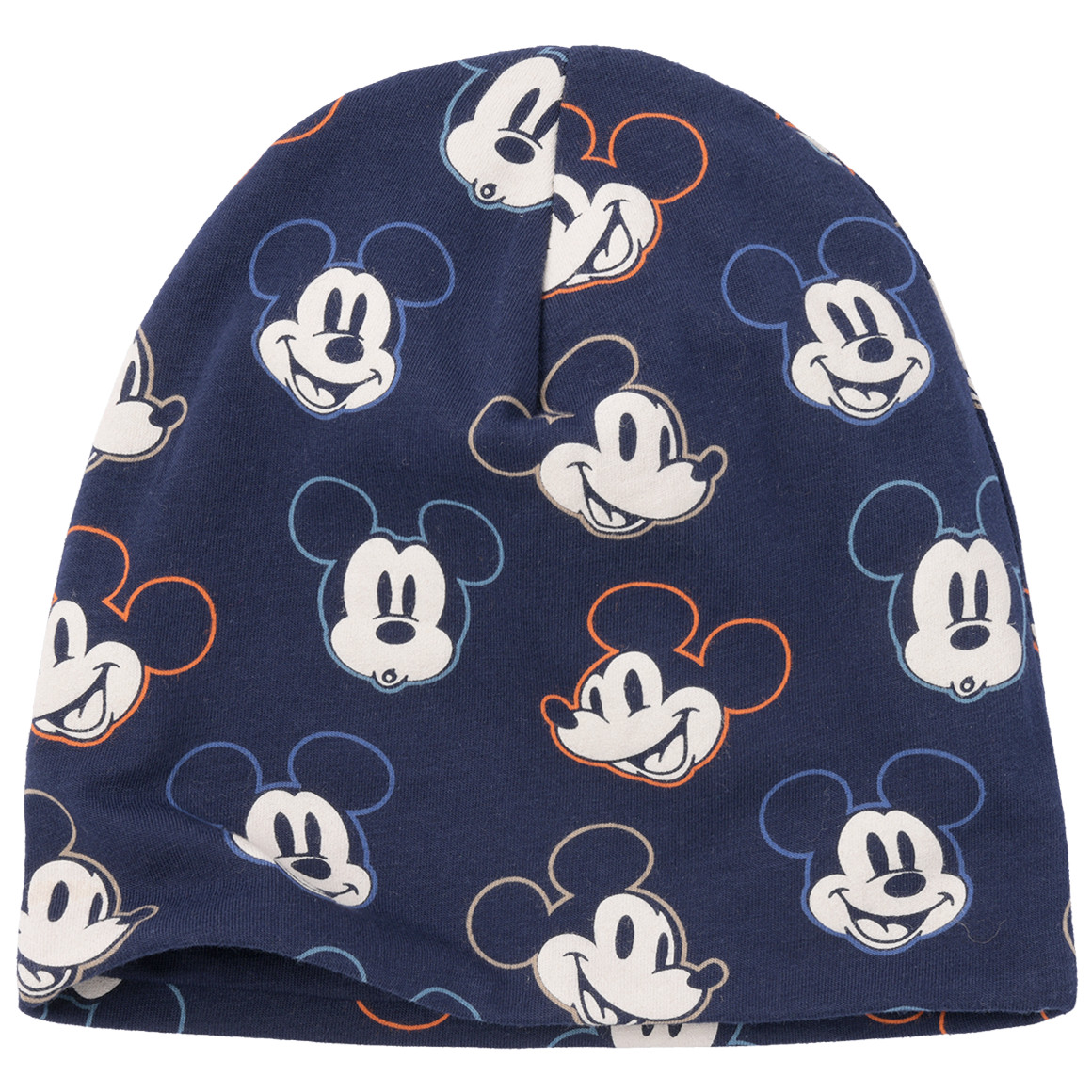 Topomini Micky Maus Mütze  mit Allover-Print dunkelblau