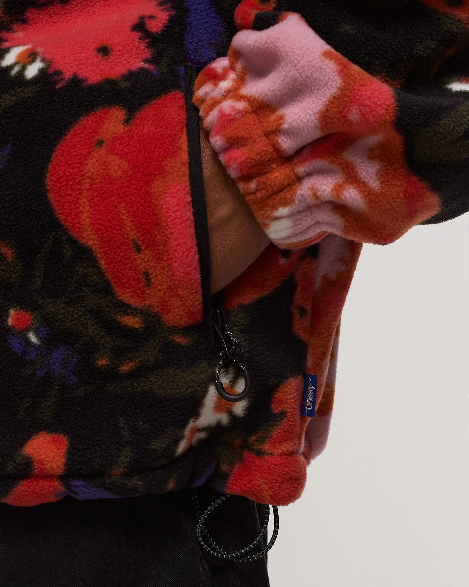 Awake FLEECE FLORAL JACKET