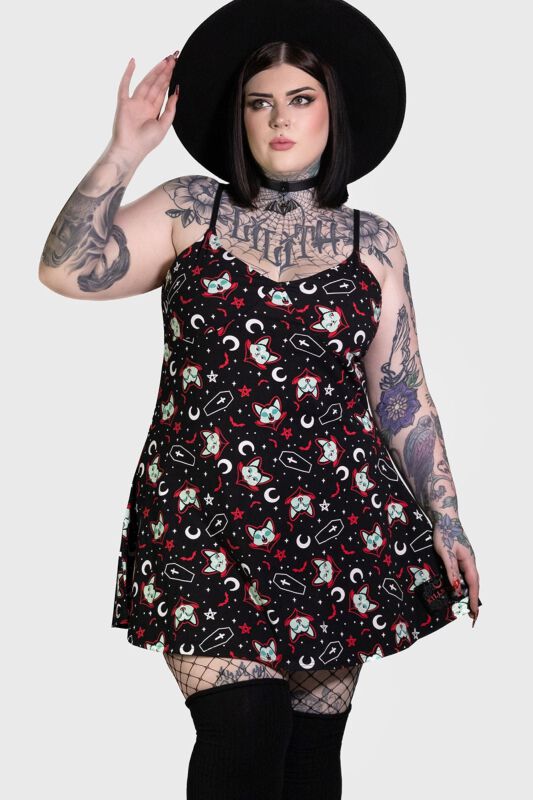 Lil Vampurr Skater Dress | THE VAMPURR by KILLSTAR Robe courte