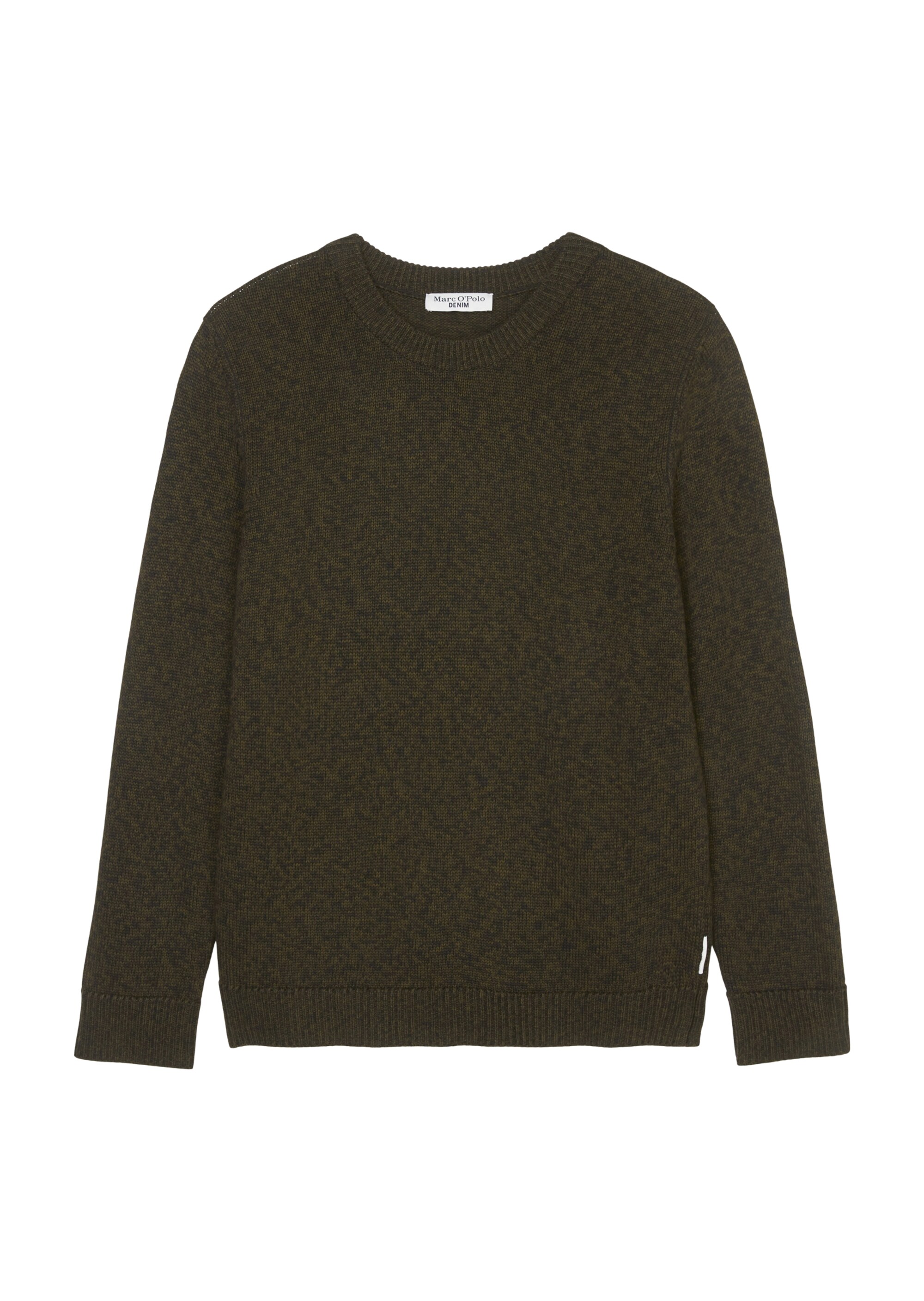 Pullover regular aus zweifarbigem Bio-Baumwoll-Garn