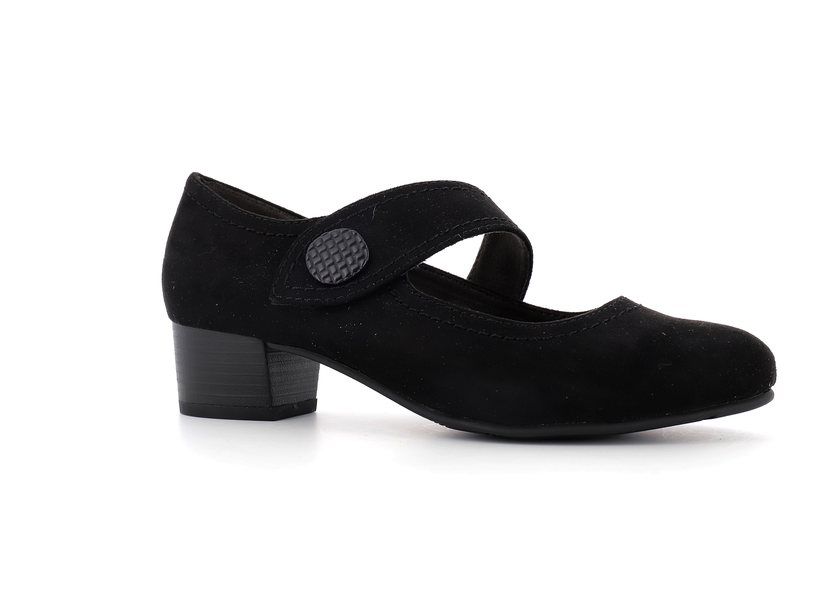 Jana  shoes-24360 Synthétique Velours Noir