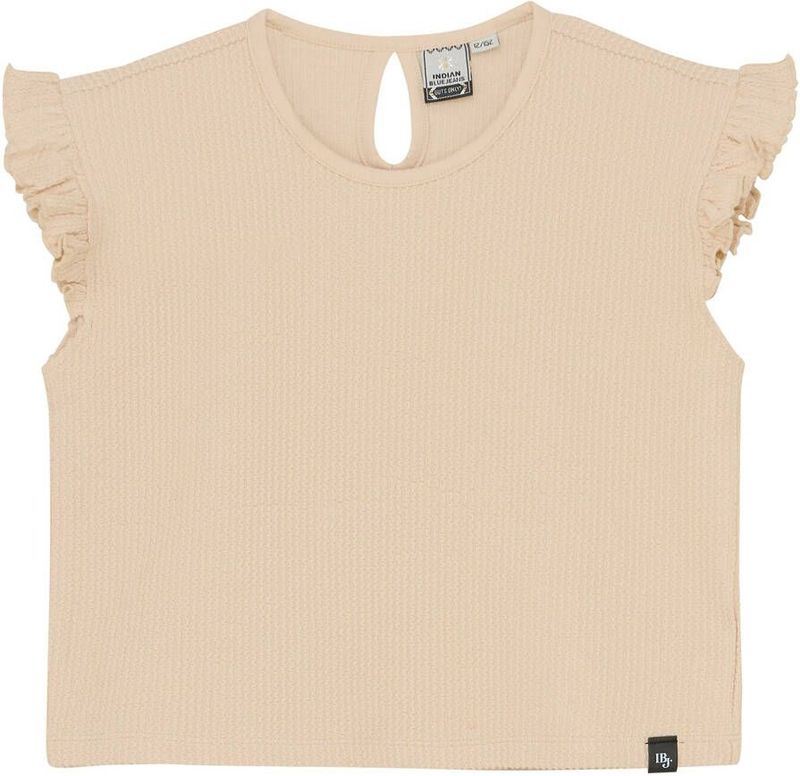 Indian Blue - Zomer Top - Cropped - Ruffle