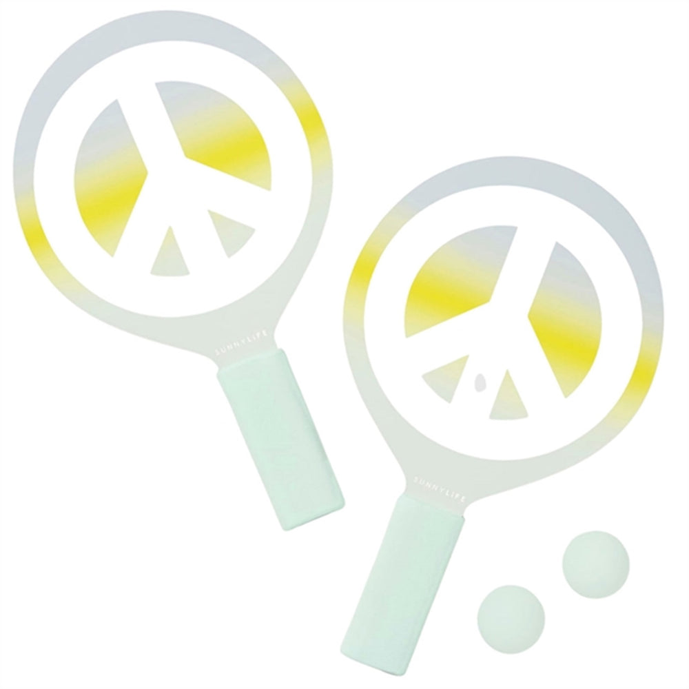 Køb SunnyLife Mini Strandtennis Peace Sign