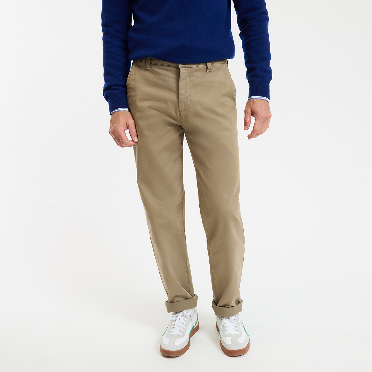 COLEÇÃO LA REDOUTE<br>Calças chino, modelagem ampla