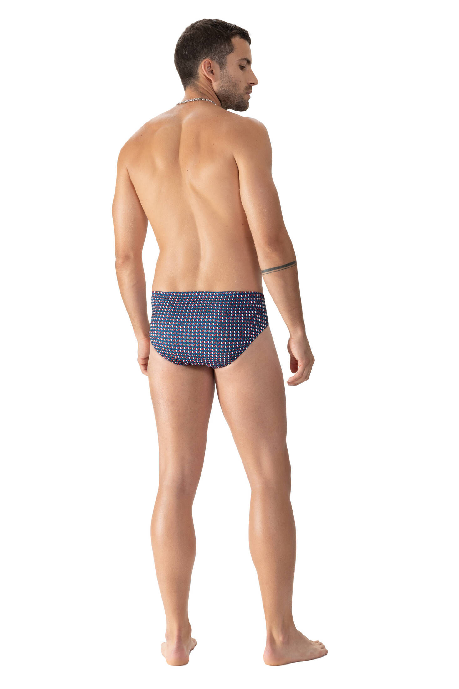 mey| Herren Jazz Pants Serie Diagonal Squares