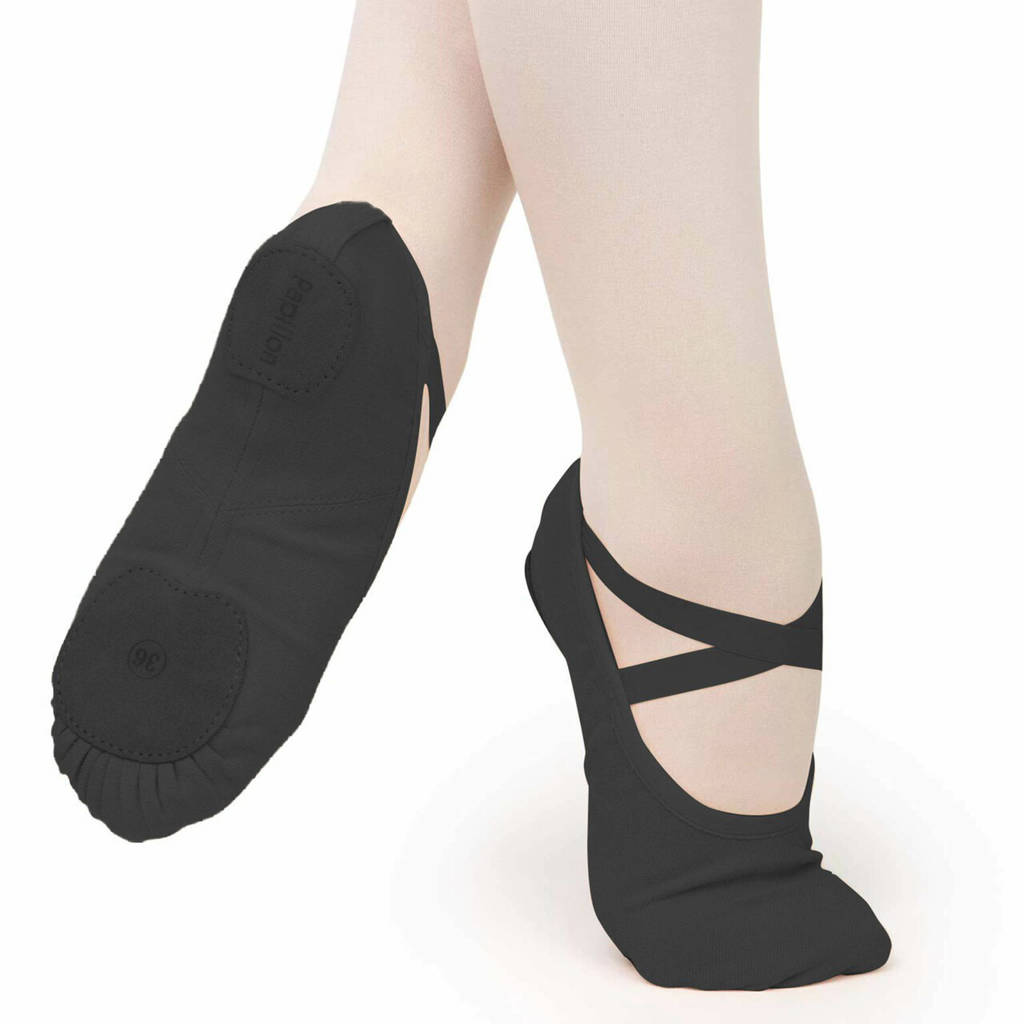 Papillon PA1014Jr. balletschoenen zwart