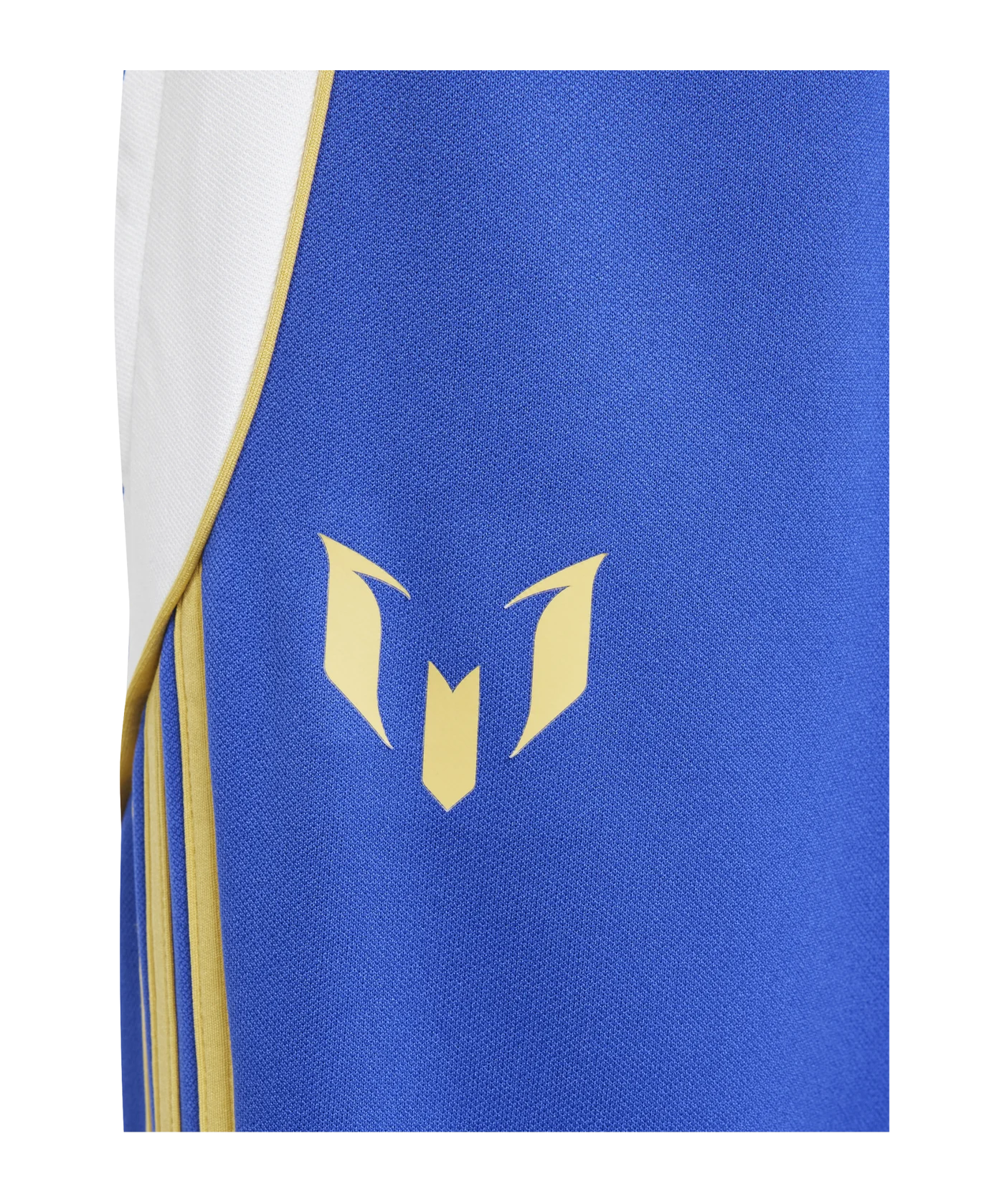 adidas Messi Trainingshose Kids Blau Weiss