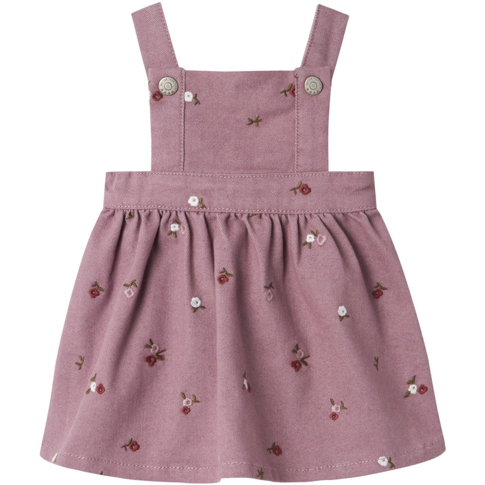 Køb Name It Elderberry Embroidery Elin Skirtall Twill