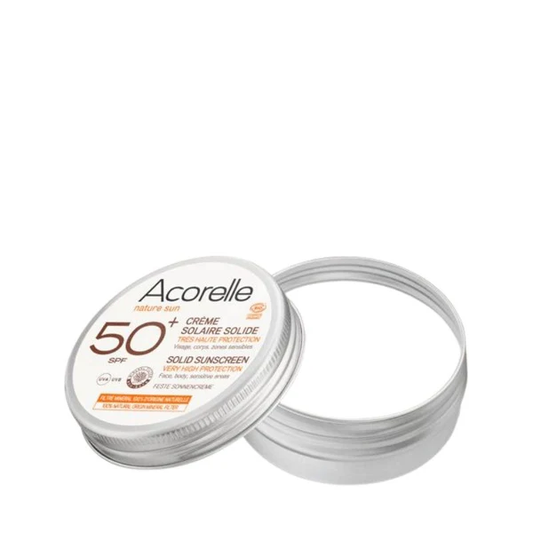 Acorelle Crème Solaire Solide SPF50+ 30g
