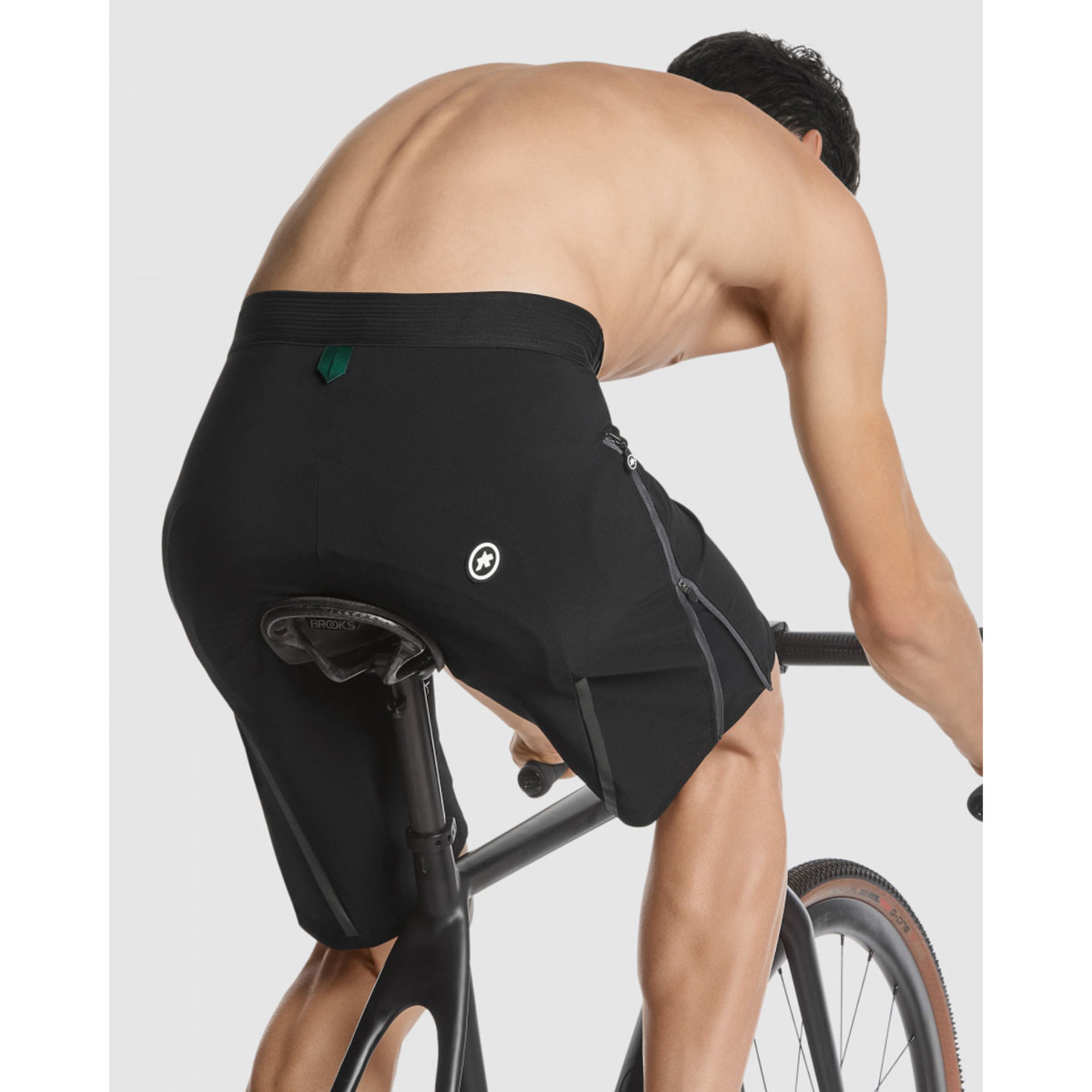 Assos MILLE GTC Cargo C2 MTB Fietsbroek Kort Zonder Bretels Zwart Heren