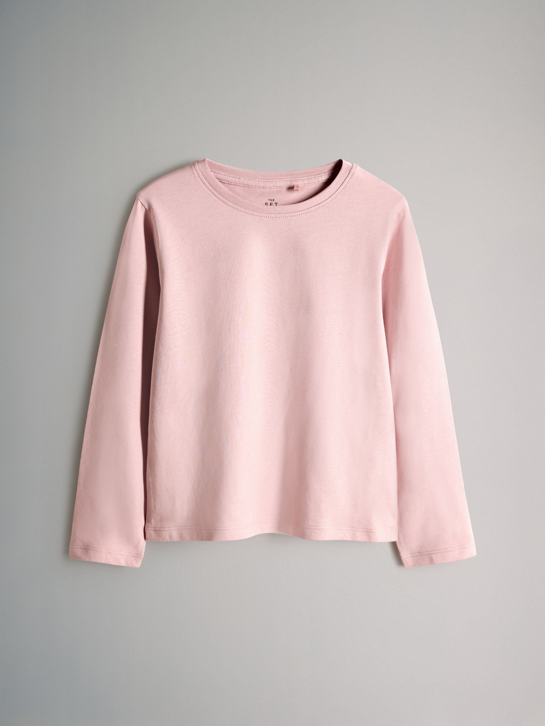 The Set 3 Pack Long Sleeve Cotton Jersey T-Shirt and Woven Bottom Pyjamas Set